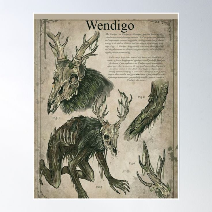 Wendigo – Faim blanche et âme gelée